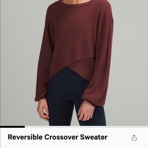 Reversible Crossover Sweater (Lululemon)